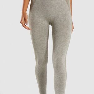 Olive gym shark leggings size s